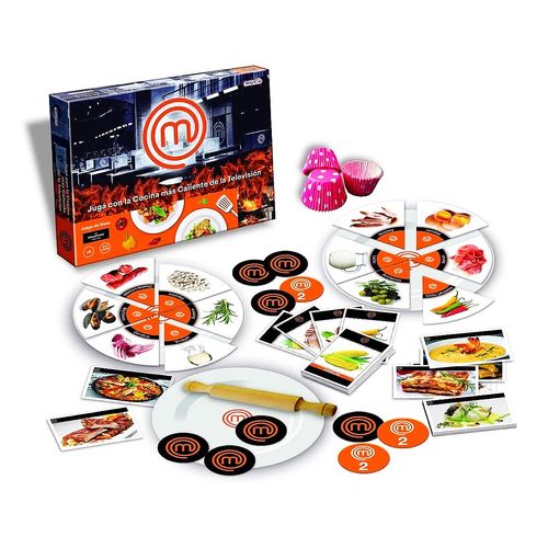 Juego De Mesa Familiar Cocina Master Chef Original Toyco