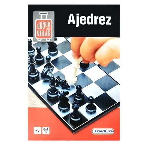 Juego De Mesa Ajedrez Edición Viaje Original Toyco
