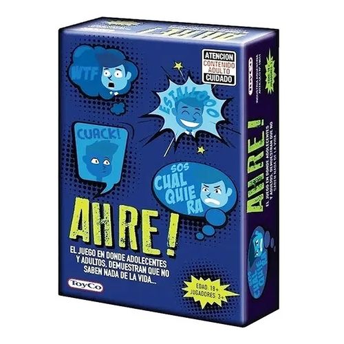 Juego De Mesa Ah Re! Adolescentes Adultos Original Toyco
