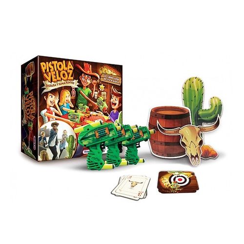 Juego De Habilidad E Ingenio Pistola Veloz Original Toyco