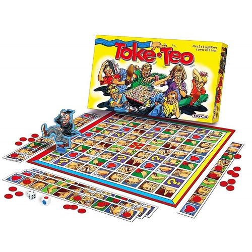 Juego De Mesa Habilidad E Ingenio Toke-Teo Original Toyco