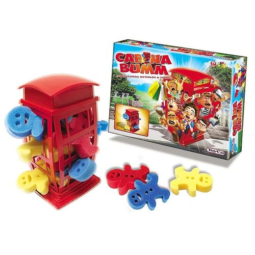 Juego De Mesa Familiar Ingenio Cabina Bumm Original Toyco