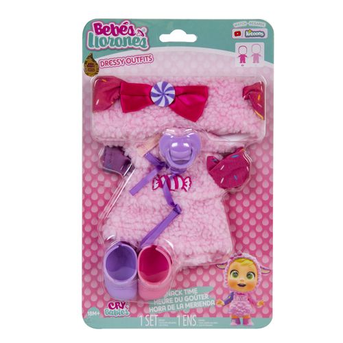 Set Pijama Cry Babies Dressy Outfits Snack Time Hora De Comer