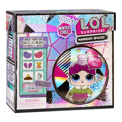 Set Coleccionable LOL Surprise Hangout Spaces Living Con Fogata
