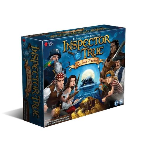 Juego De Mesa Inspector True La Isla Pirata Detectives Top Toys