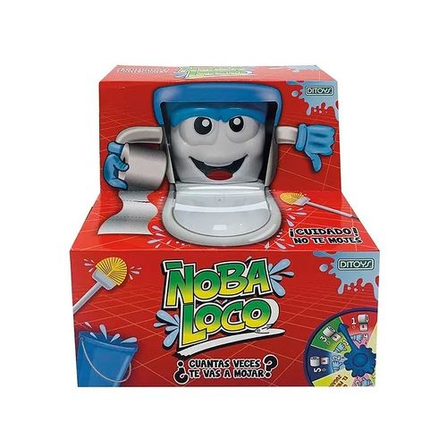 Juego De Mesa Lanza Agua Ñoba Loco Incluye Ruleta Para Jugar