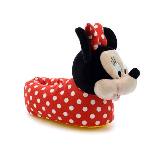 Pantuflas De Peluche Disney Minnie Talle L