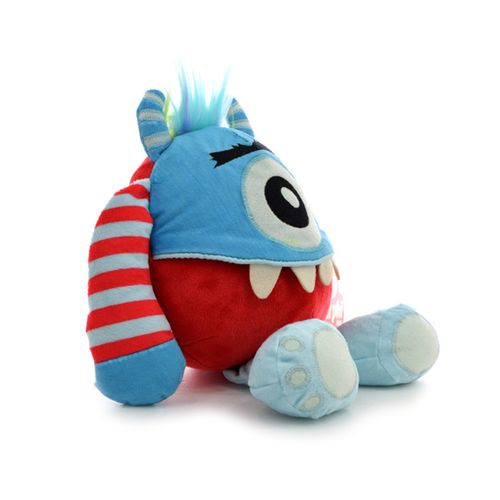 Peluche Animales Luminosos De Noche 15 CM 1 Ojo  Celeste Y Rojo