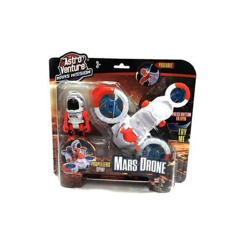Astro Venture Mars Mission Con Astronauta Y Drone