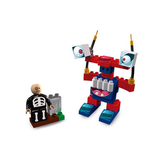 Playset Bloques Para Armar Monstruos Bitty Y Huesos 42 Pz Original