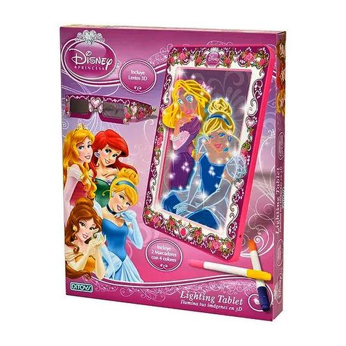 Tableta Luminosa Princesas Lighting Tablet