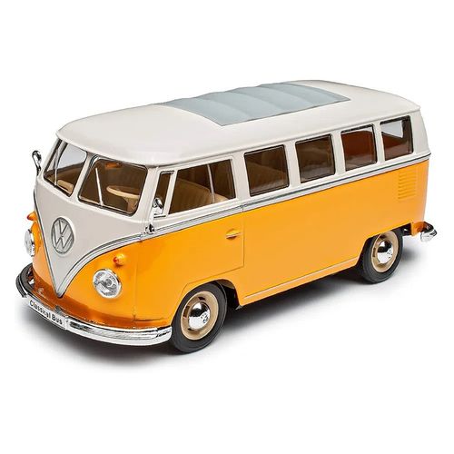 Auto Coleccion Welly Metal Volkswagen Bus 1:24 Clasico