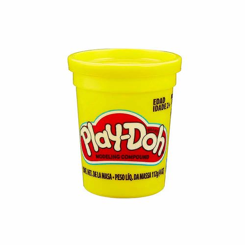 Pote Masa Para Modelar Play Doh Color Amarillo Original