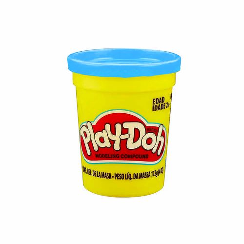 Pote Masa Para Modelar Play Doh Color Celeste Original