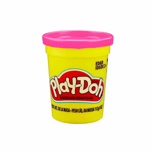 Pote Masa Para Modelar Play Doh Color Rosa Original