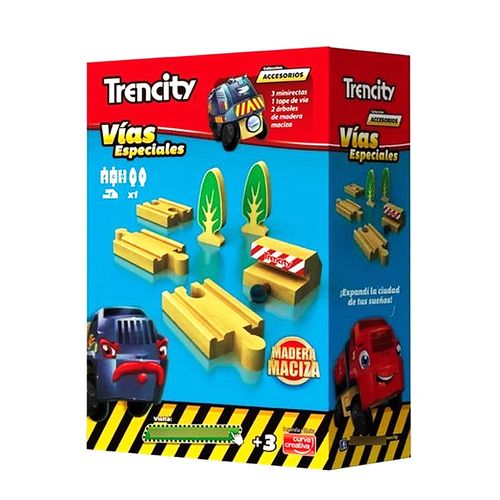 Kit Accesorios Vías Especiales Nueva Version 6 Piezas Trencity