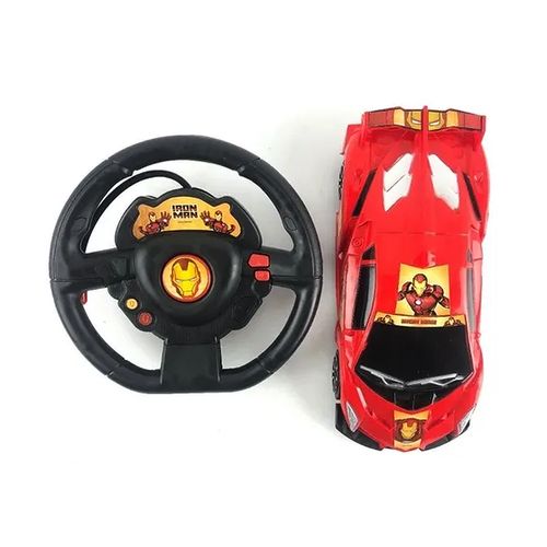 Vehículo Auto Radio Control Iron Man 24 Cm Original Marvel