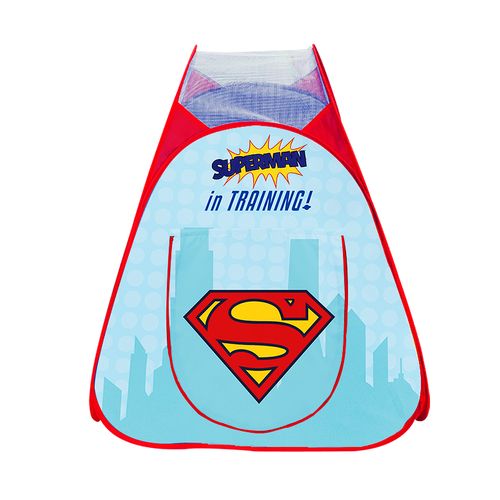 Carpita Infantil Carpa Plegable Gigante Superman Original DC Comic