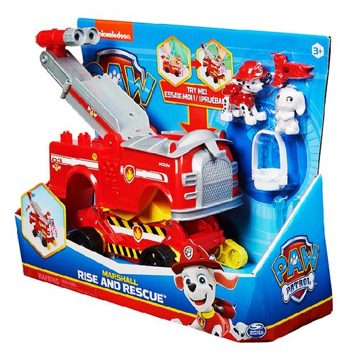 Playset Vehículo Bomberos Transformable Marshall Paw Patrol