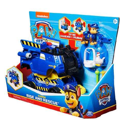 Playset Vehículo Policia Transformable Chase Paw Patrol