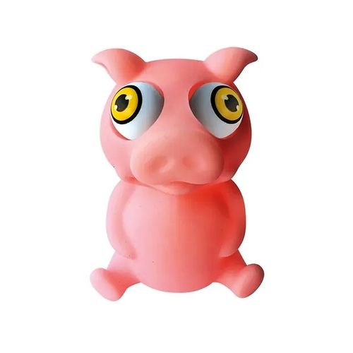 Muñecos Coleccionables Squishy Big Eyes Cerdito Original Ditoys