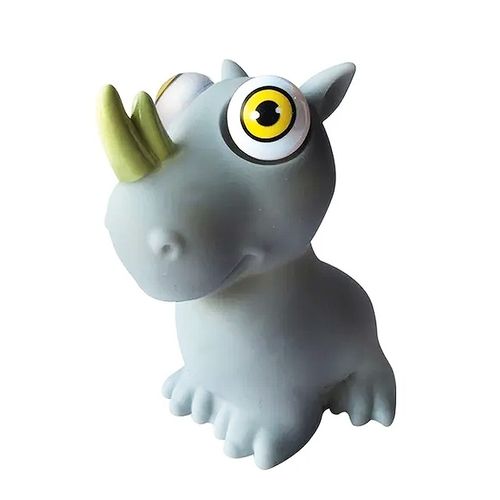 Muñecos Coleccionables Squishy Big Eyes Rinoceronte Original Ditoys