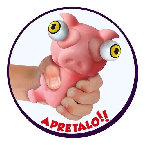 Muñecos Coleccionables Squishy Big Eyes Rinoceronte Original Ditoys
