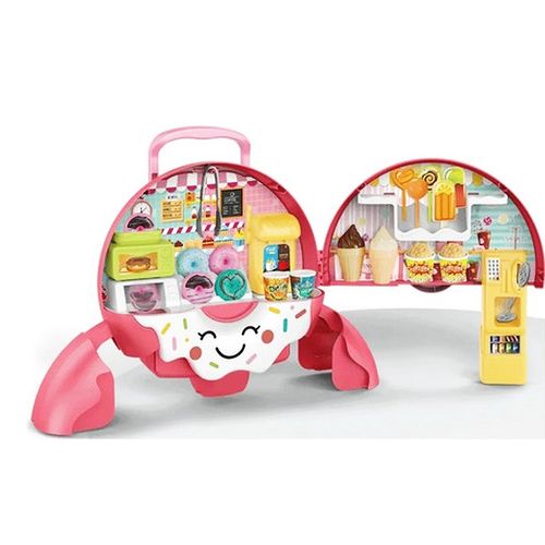 Playset Mochila Cartera Juliana Tienda De Donas