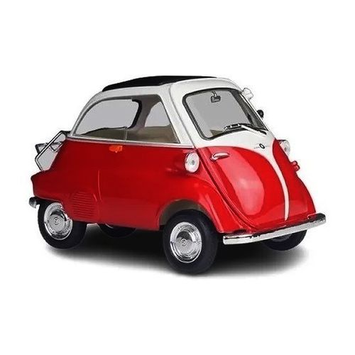 Auto Coleccionable Escala 1:36 BMW Isetta Color Rojo