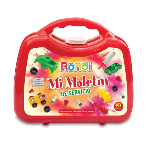 Valijita Juguete Mi Maletín De Servicios Rondi Con Accesorios
