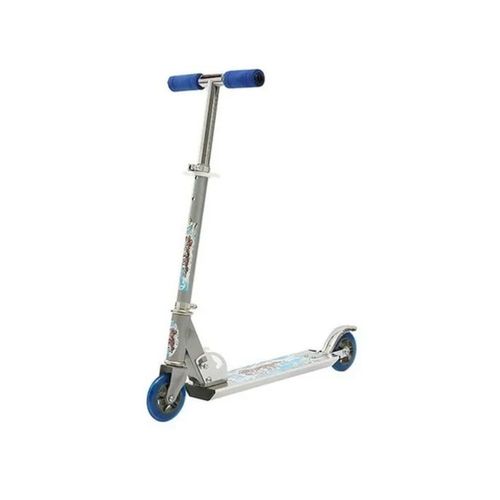 Monopatin Infantil Plegable 2 Ruedas De Aluminio Azul
