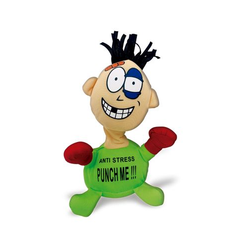 Muñeco De Tela Joy Anti Estrés Con Sonido Verde Ditoys