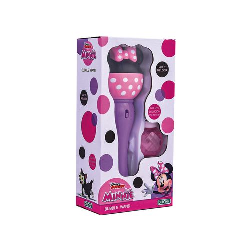 Burbujero Automatico Varita Magica Minnie Con Luz Y Sonido