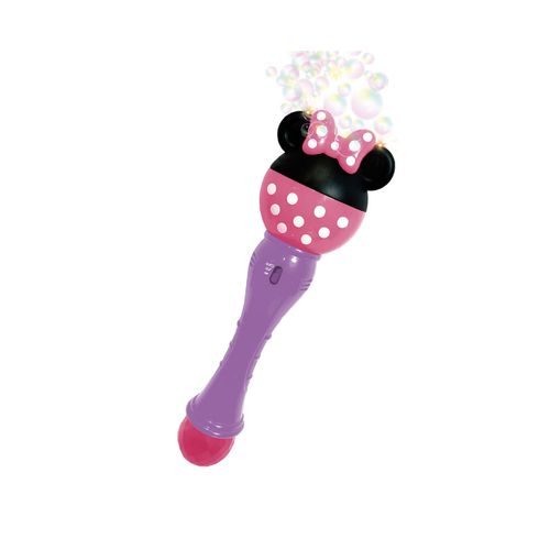 Burbujero Automatico Varita Magica Minnie Con Luz Y Sonido