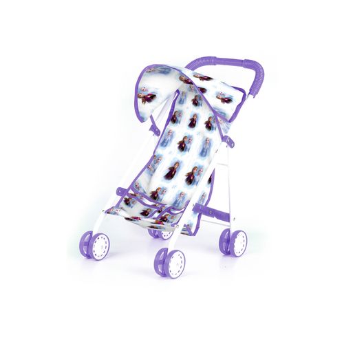 Cochecito Con Capota Para Muñeca Frozen Disney Mediano 52cm