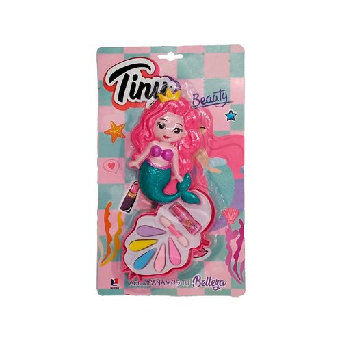 Set De Maquillaje En Blister Tiny Beauty  Sirena