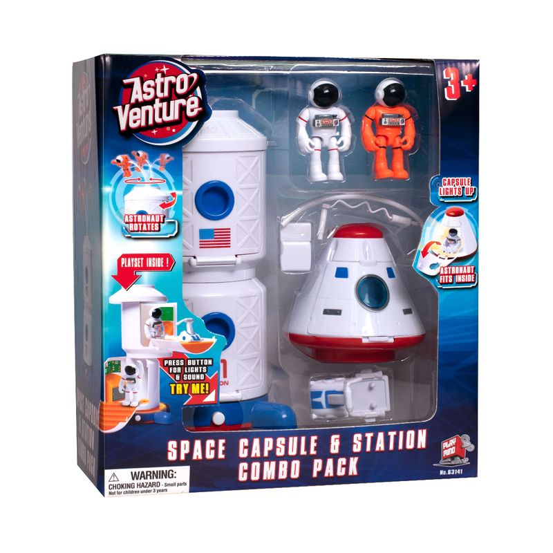 63141-A.VENTURE-P.SET-EST-Y-CAPSULA-ESPACIAL-CLYS