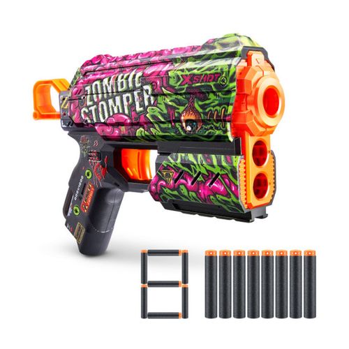Pistola Lanza Dardos X-Shot Skins Flux Zombie Stomper