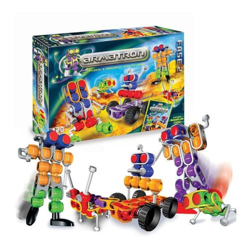 Juego Para Armar Bloques Armatron Fase 2 120 Piezas