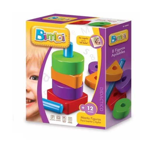 Monta Figuras Para Bebes Bimbi 8 Piezas
