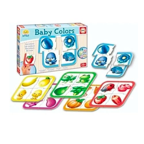 Rompecabezas X6 Infantil Educativo Baby Los Colores
