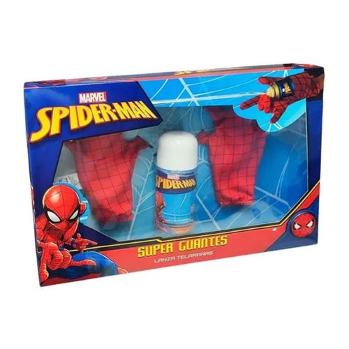 Kit Guantes Con Aerosol De Espuma Spiderman