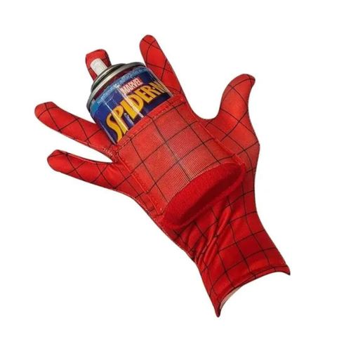 Kit Guantes Con Aerosol De Espuma Spiderman