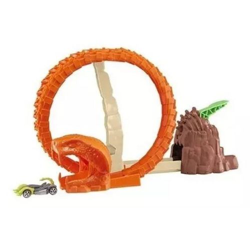 Pista De Autos Beast Machines Serpiente Strike Con Vehiculo Teamsterz