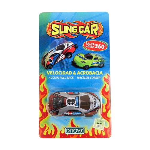 Auto De Carrera Coleccionable Sling Car MMD 3 Zebuth Ditoys