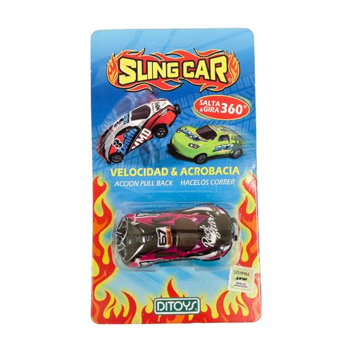 Auto De Carrera Coleccionable Sling Car Rock Star Ditoys