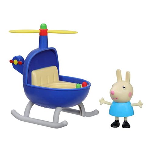 Helicoptero Pequeño Peppa Pig Con Figura Original