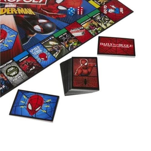 Juego De Mesa Monopoly Spiderman Marvel Original Hasbro