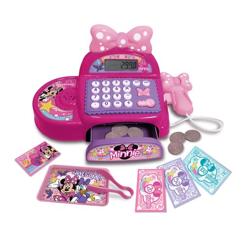 Caja Registradora Electronica Minnie Con Luz Y Sonido