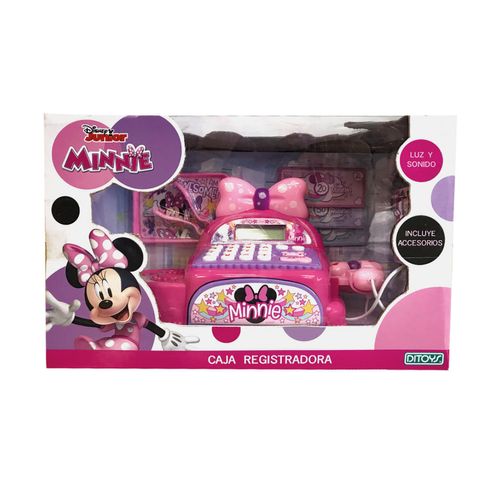 Caja Registradora Electronica Minnie Con Luz Y Sonido